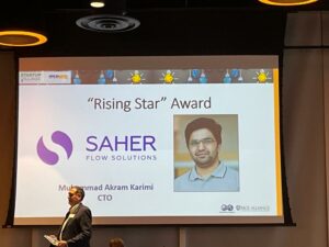 “Rising Star” award from SPE ATCE Startup Village Competition